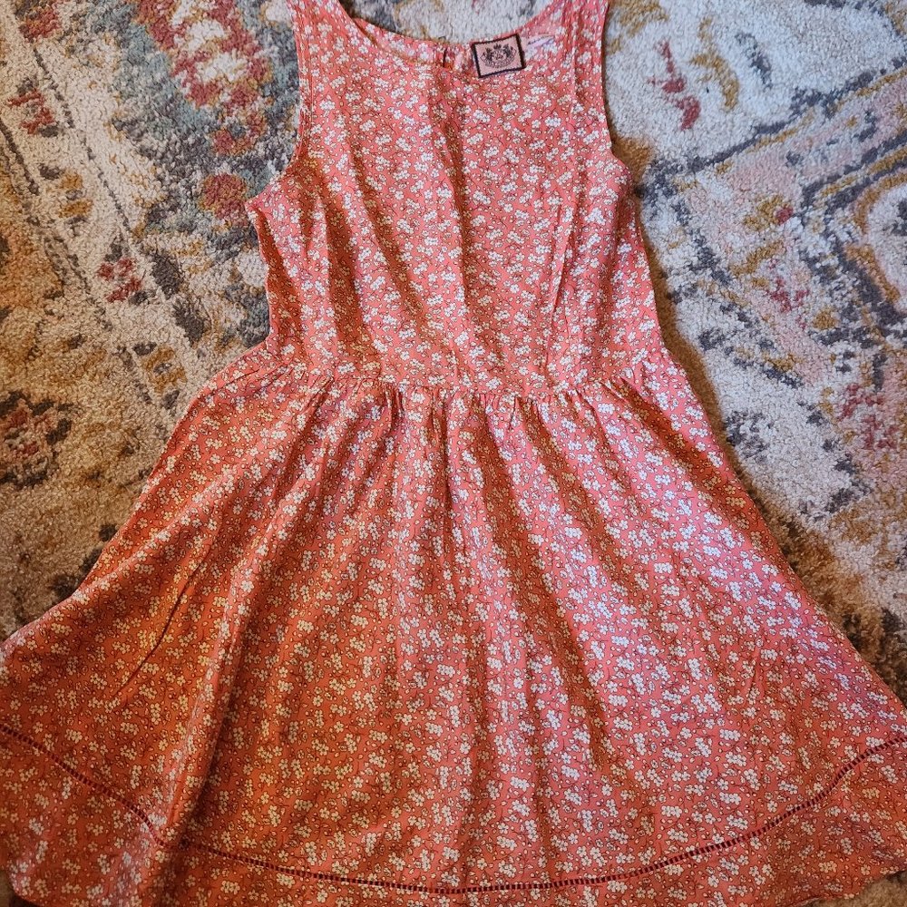 Juicy Couture | Pink Flirty Floral Dress | Size 6